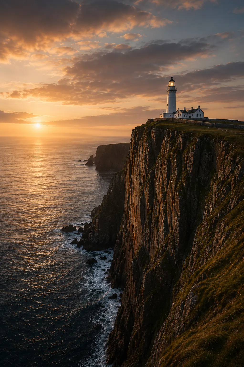 Faro en cumbre