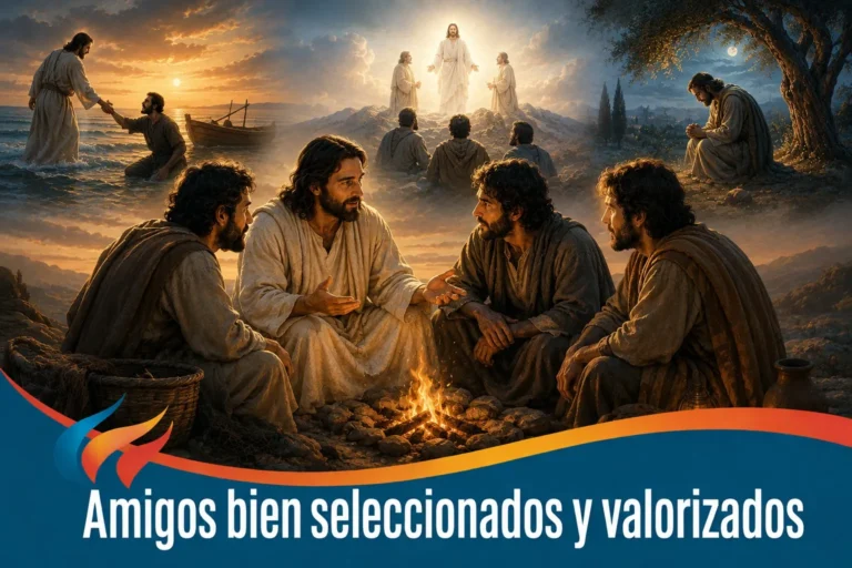 Amigos bien seleccionados y valorizados
