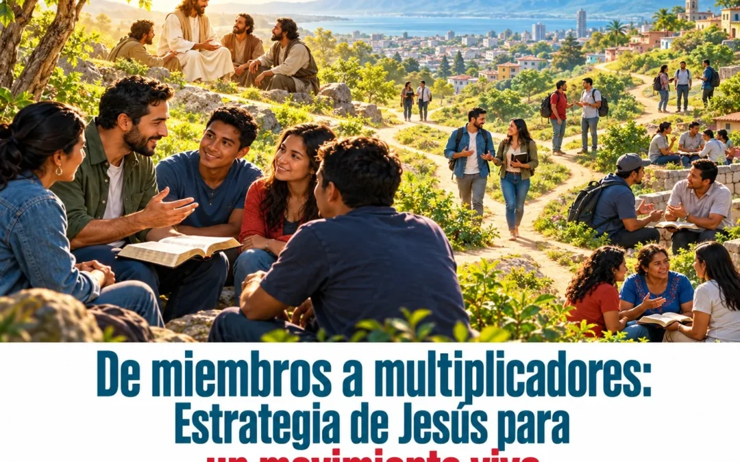De miembros a multiplicadores: la estrategia de Jesús