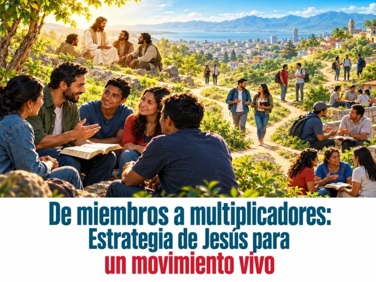De miembros a multiplicadores La estrategia de Jesús-Jorge Elias