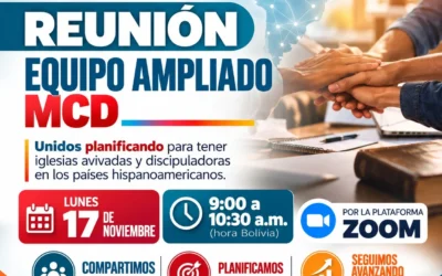 Reunión Equipo Ampliado MCD