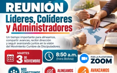 Reunión Líderes, Colíderes y Administradores